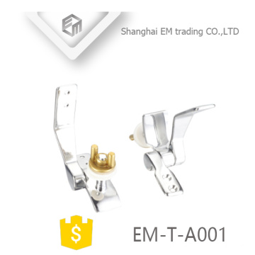 EM-T-A001 Bathroom brass chromium electroplating toilet seat hinge